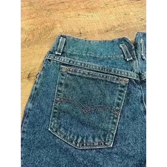 Vintage Levi's 900 Series Mom Blue Jeans Brown Tag Women's 31X31 Made In USA - Picture 11 of 12